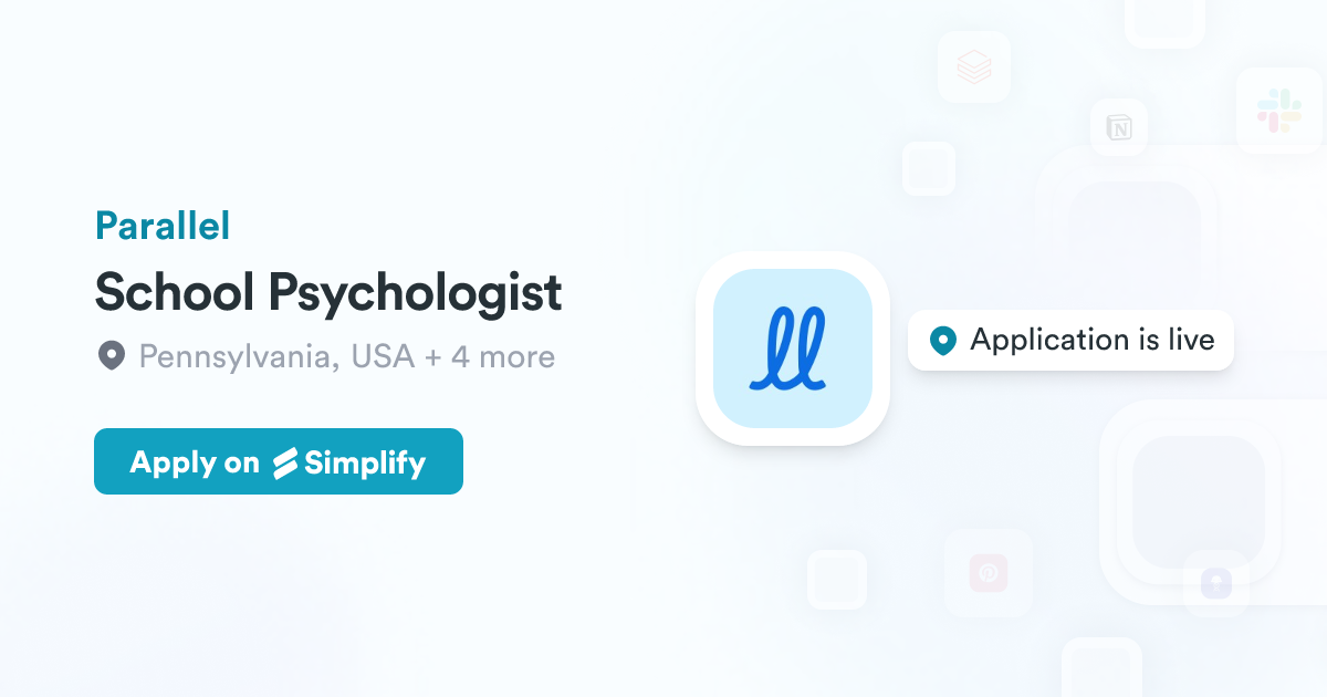 School Psychologist Parallel Simplify Jobs